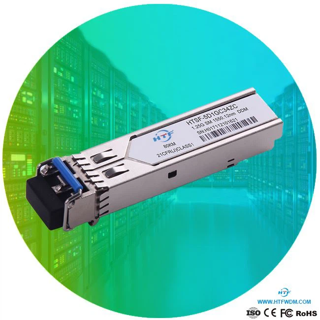 1250M DWDM EML Laser SFP 80km C17-C61