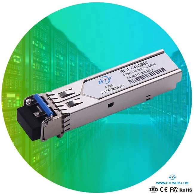 SFP režiimi transiiver üherežiimis 4,25 G CWDM 40 km
