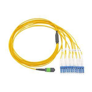 Patch Cord võrk 8 kiudu MTP LC OS2 Breakout kaabel