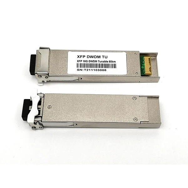 Optical Transceiver Module 10Gb/s XFP Tunable DWDM 80km 10G XFP ZR Tunable Module